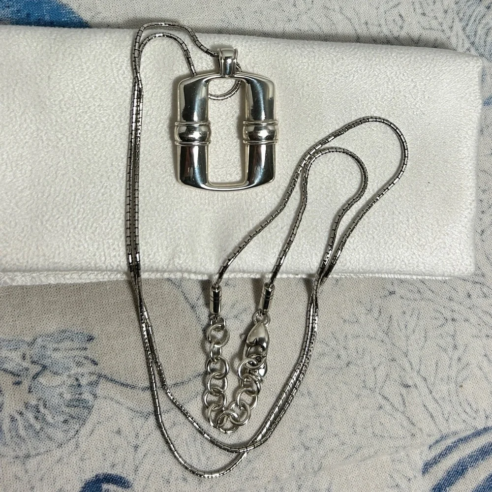 Brighton Meridian Linx Long Pendant Necklace 33
